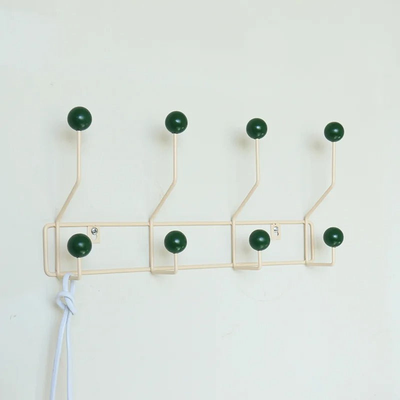 Minimalist Ball Hook Rack Elegant Wall-Mounted Organizer