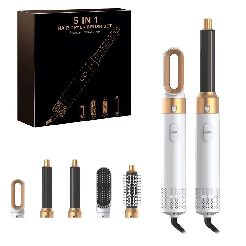 Multistyler with hairdryer function and attachments