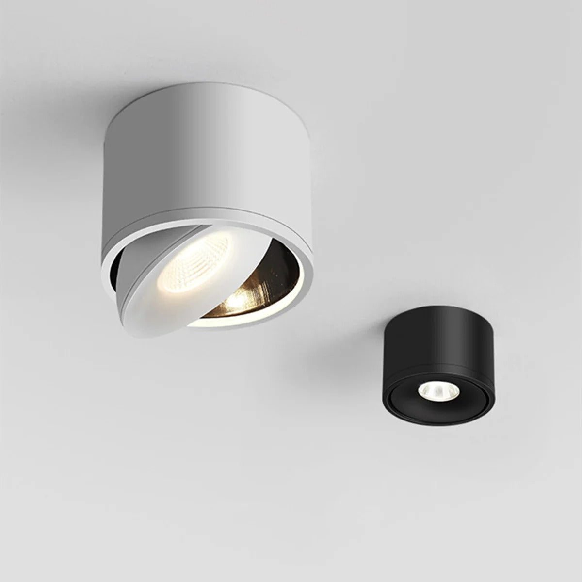 Modern Surface Mounted Ceiling Light Directional Rotating Spotlight