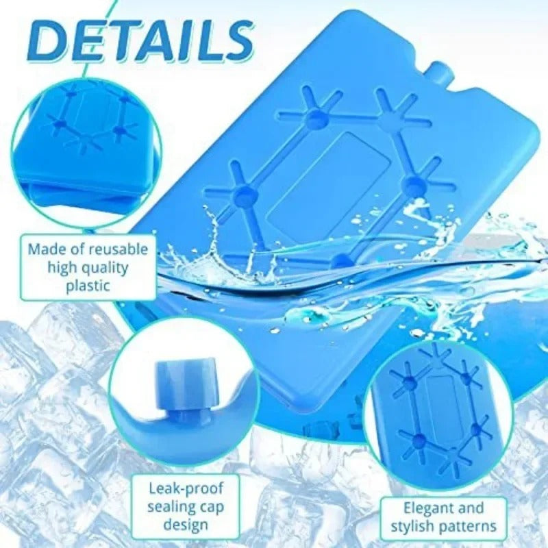 Reusable Ice Packs for Air Coolers Long-Lasting Cooling Blocks