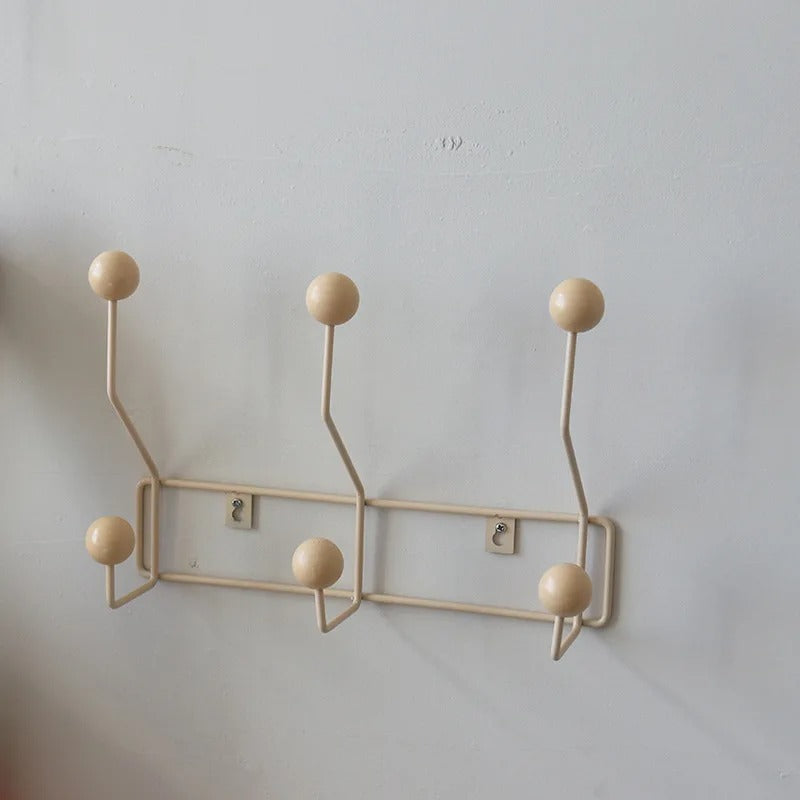 Minimalist Ball Hook Rack Elegant Wall-Mounted Organizer