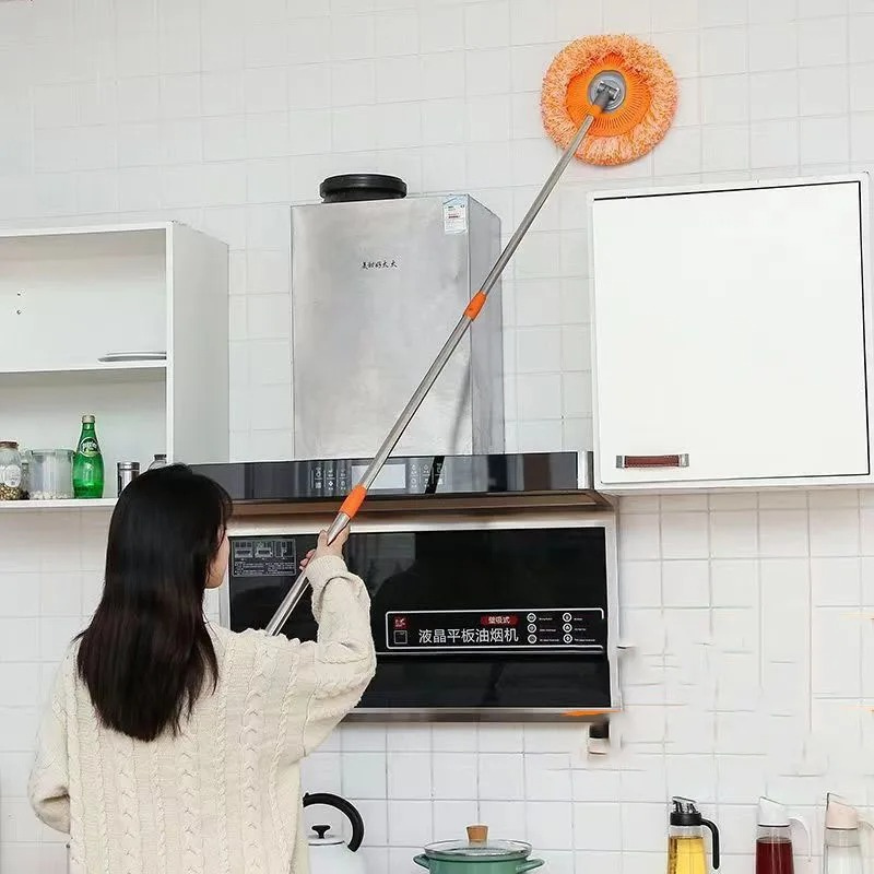Adjustable 360° Rotating Mop for Effortless Cleaning