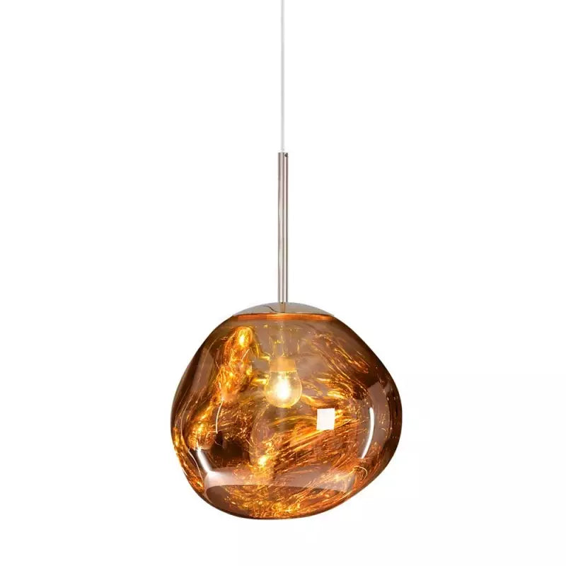 Fused Glass Effect Pendant Lamp