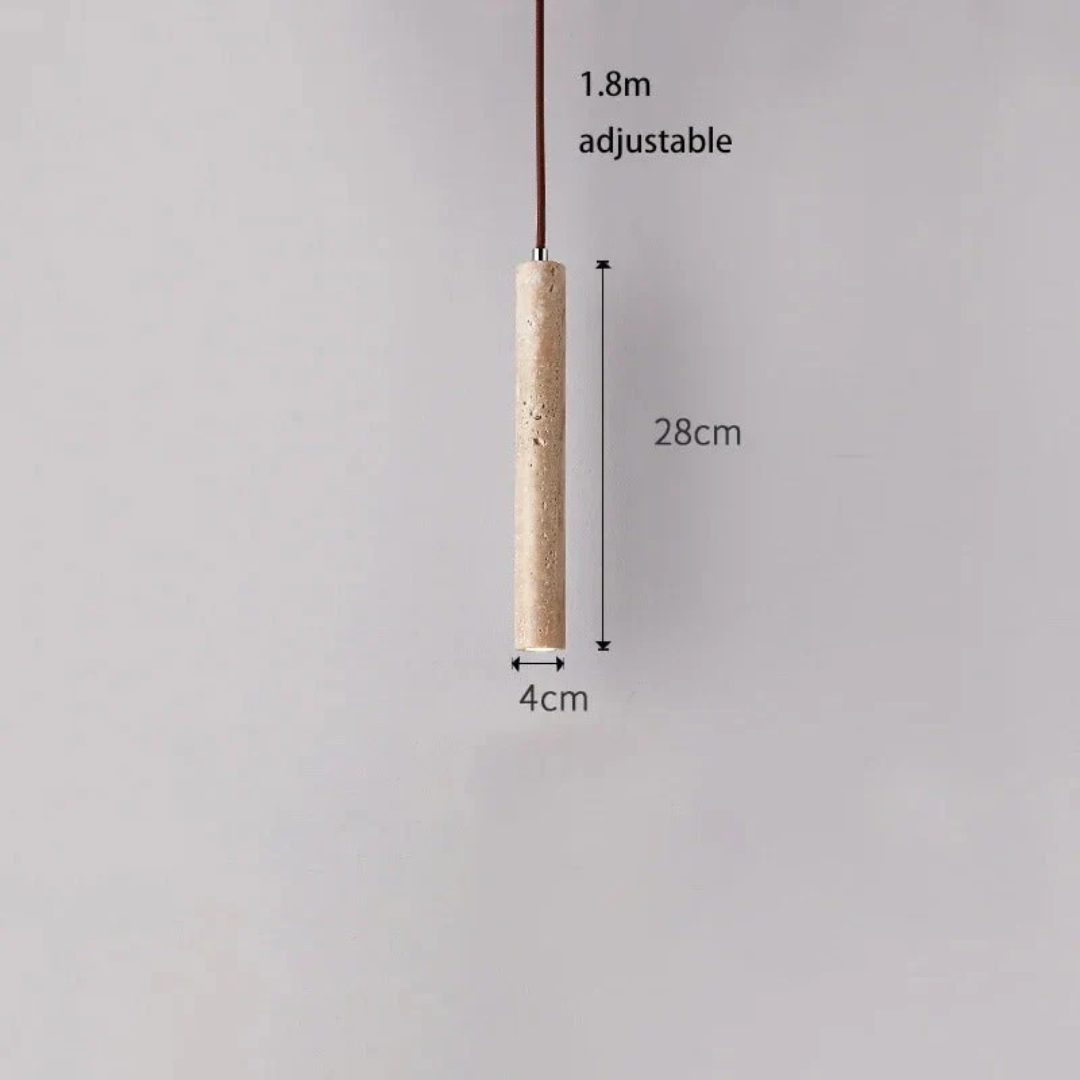 Modern Minimalist Wabi-Sabi Style LED Chandelier Pendant Light