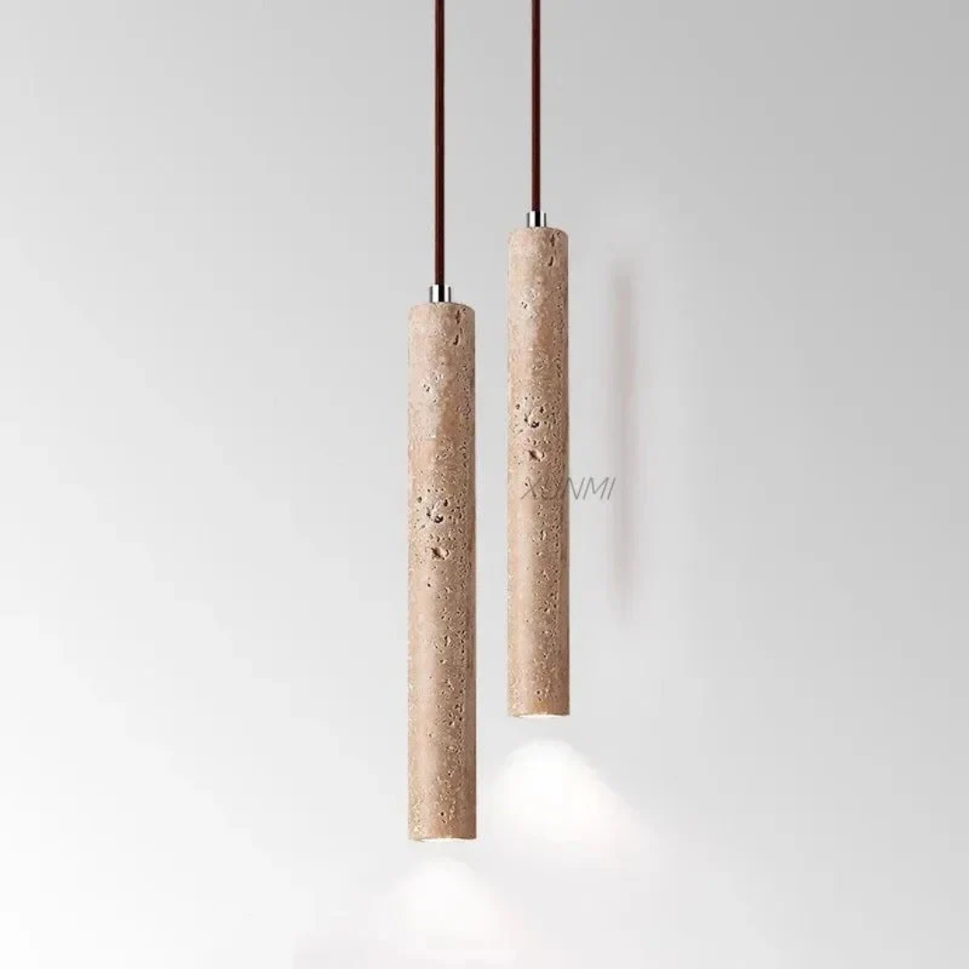 Modern Minimalist Wabi-Sabi Style LED Chandelier Pendant Light