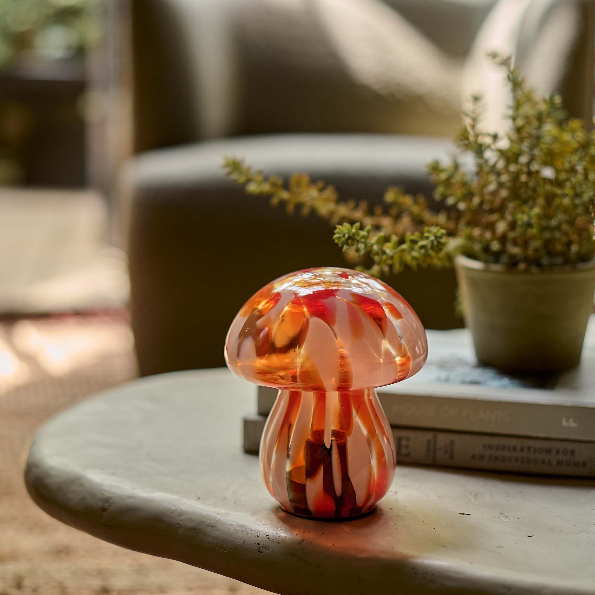 Mushroom Portable LED Table Lamp Cordless Decorative Light