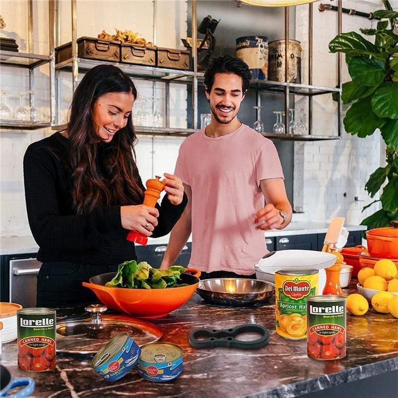 Electric One Touch Can Opener Effortless Kitchen Gadget