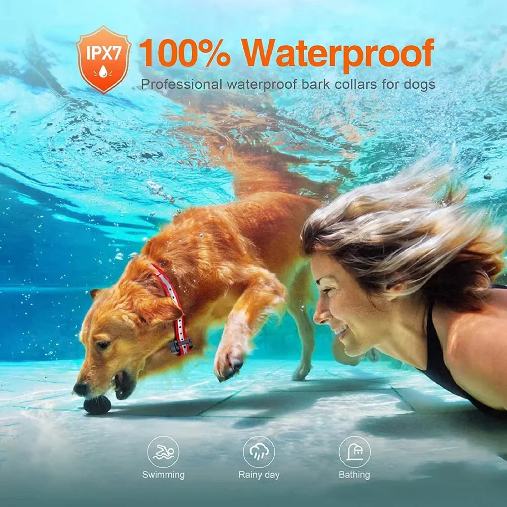 Dog Training Collar Long-Range Waterproof Remote for All Dog Sizes