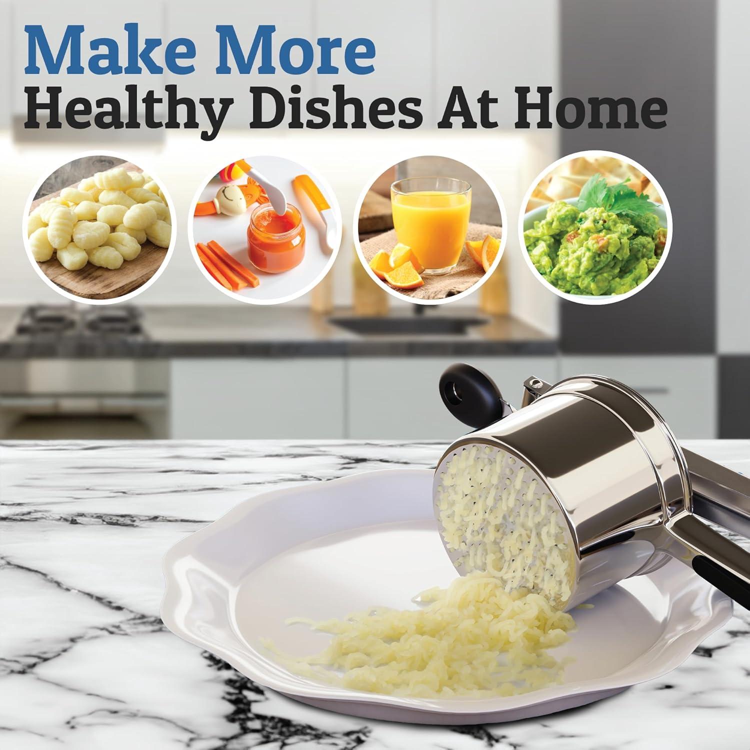 Kitchen Potato Masher Durable Tool for Easy Food Mashing