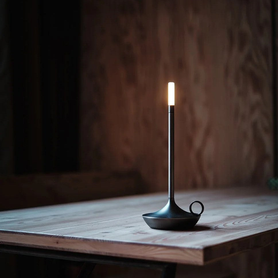 Elegant Candle Like Living Room Table Lamp