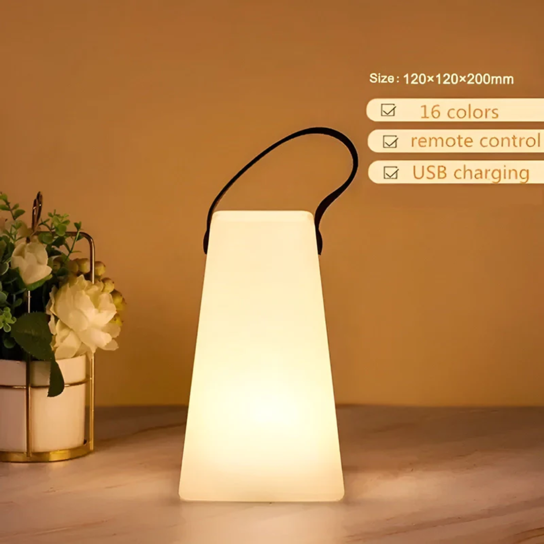 Portable Waterproof LED Table Lamp Wireless Indoor Outdoor Use