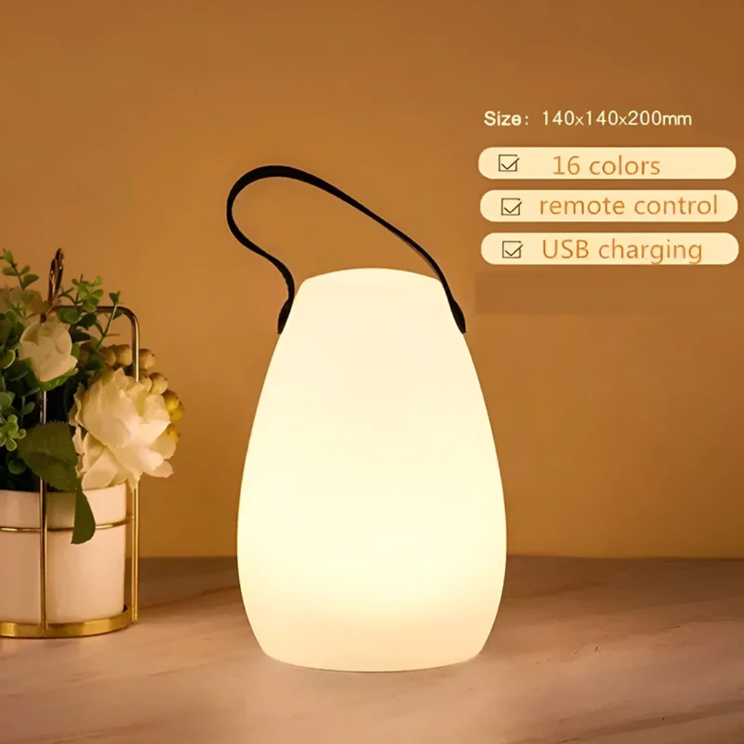 Portable Waterproof LED Table Lamp Wireless Indoor Outdoor Use