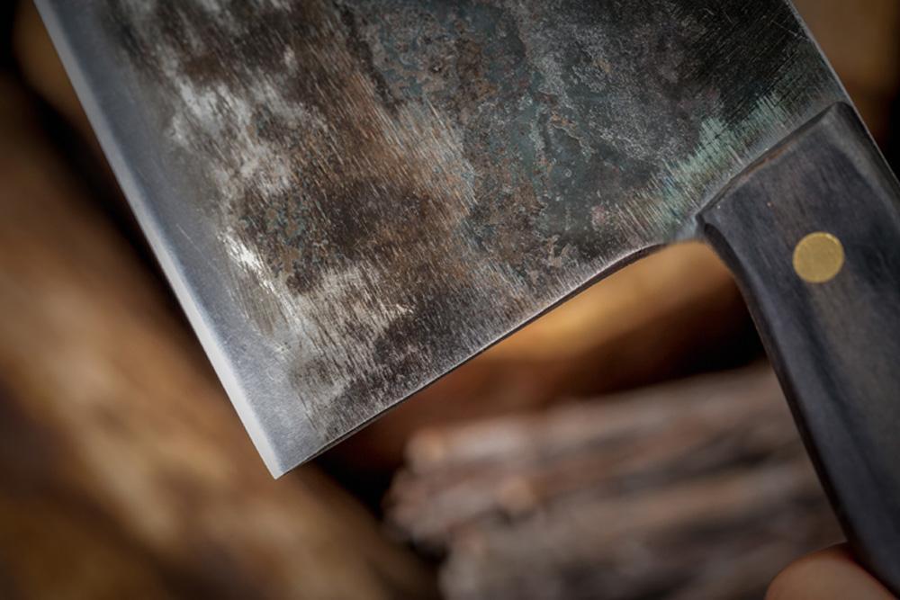 Serbian Style Chef Knife Handmade Heavy-Duty Cooking Blade