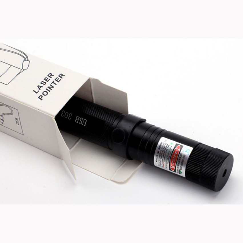 Adjustable Compact Focus Light Laser Pointer for Outdoor Use