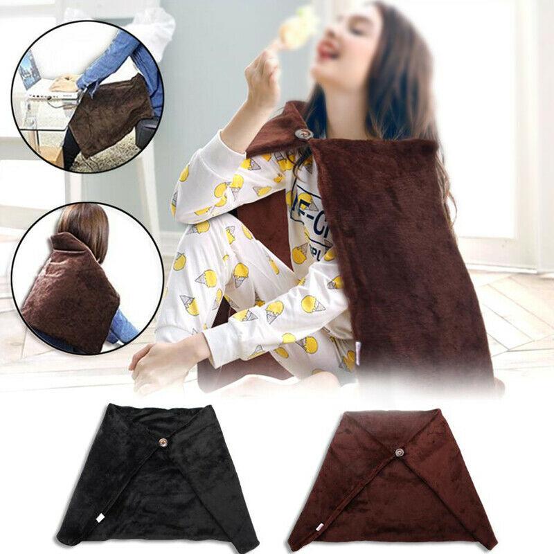 USB Heating Electric Blanket Shawl for Cozy Warmth Support Wrap