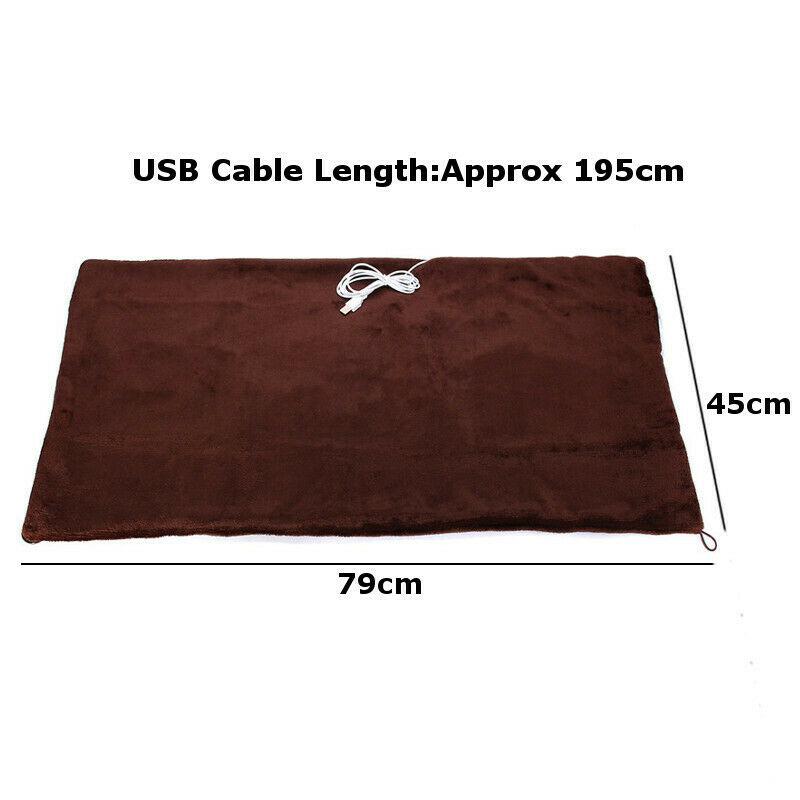 USB Heating Electric Blanket Shawl for Cozy Warmth Support Wrap