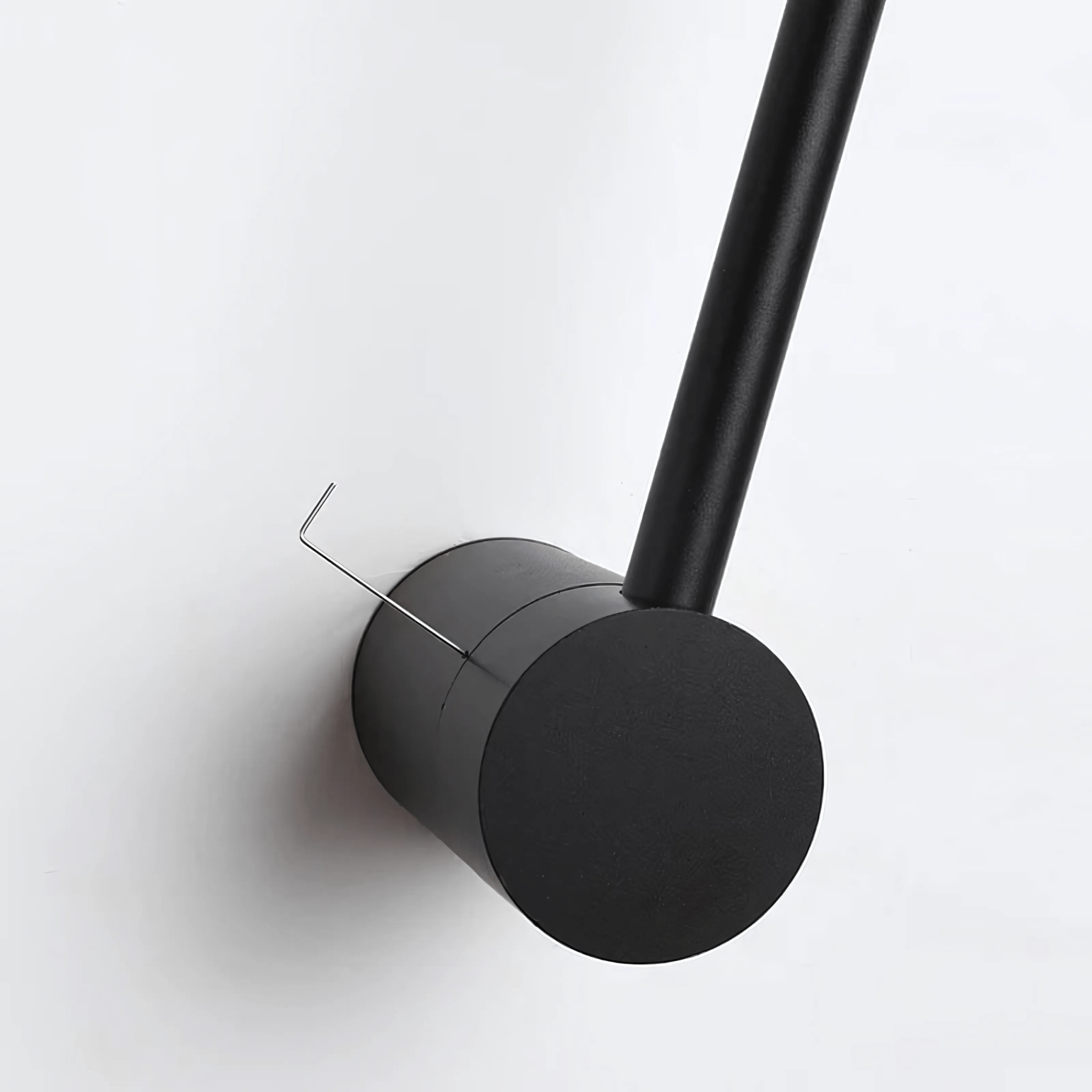 Modern Wall Light Sleek Black Design with LED Illumination