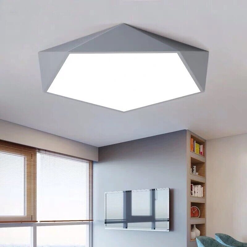 Sky Door Ceiling Light Contemporary Flush Mount with Remote Control