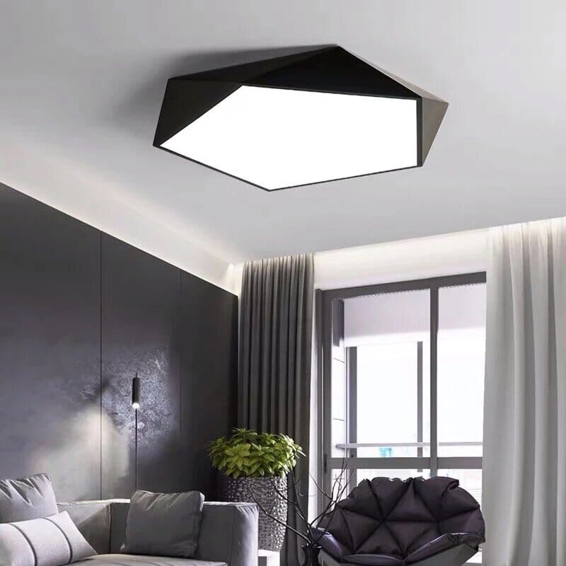Sky Door Ceiling Light Contemporary Flush Mount with Remote Control