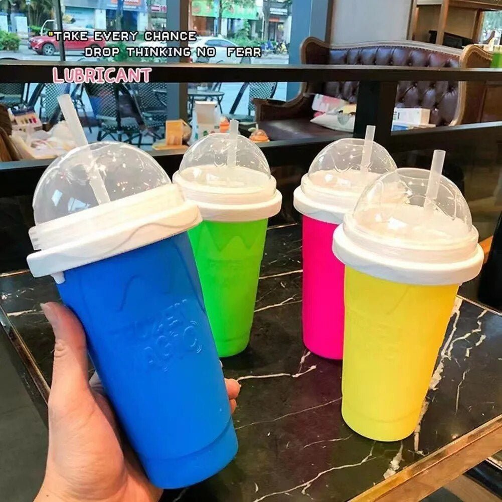 Freeze and Squeeze Slushie Cup Reusable Frozen Drink Maker