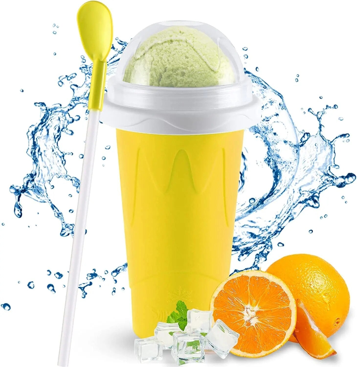Freeze and Squeeze Slushie Cup Reusable Frozen Drink Maker