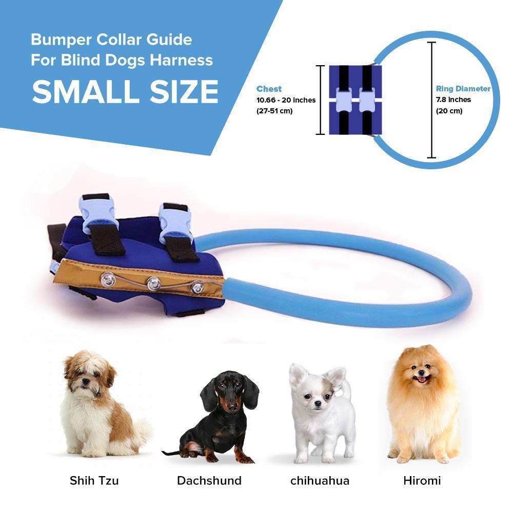 Blind Dog Mobility Aid Protective Bumper Guidance Collar