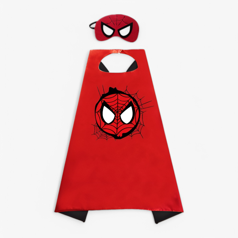 Kids Hero Dress Up Set Cape and Mask Costume