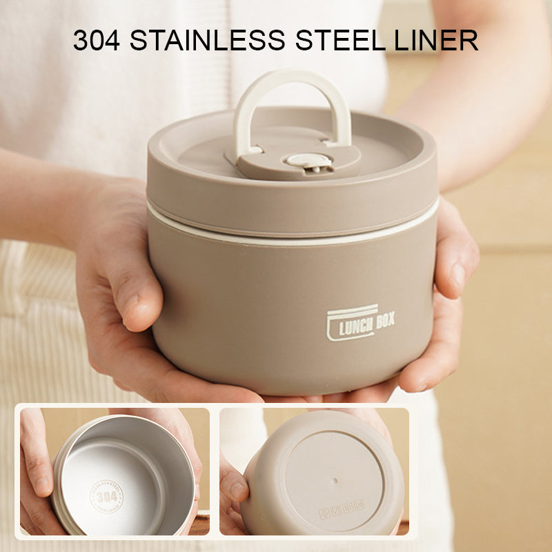 Leak-Proof Thermal Food Container with Carry Bag