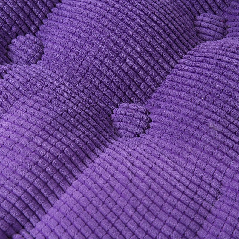 Modern Corduroy Bench Pad Thick Cushion for Home Seating