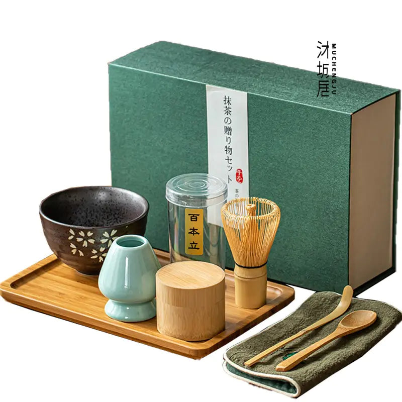 Traditional Matcha Gift Set Complete Tea Ceremony Collection