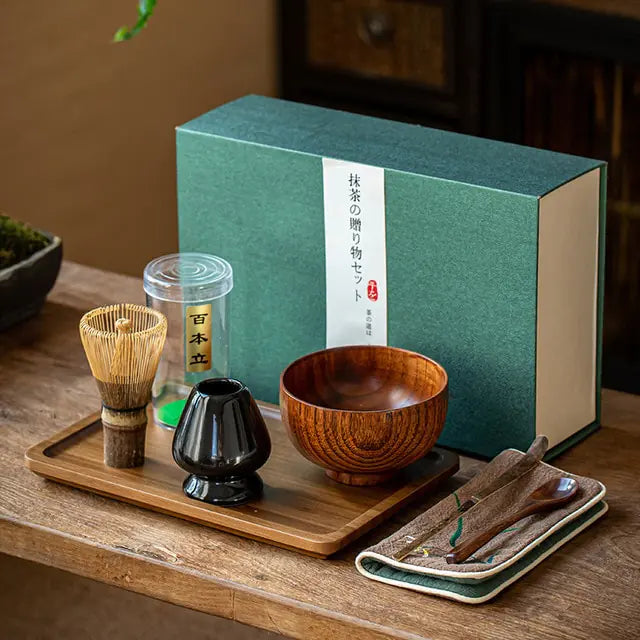 Traditional Matcha Gift Set Complete Tea Ceremony Collection