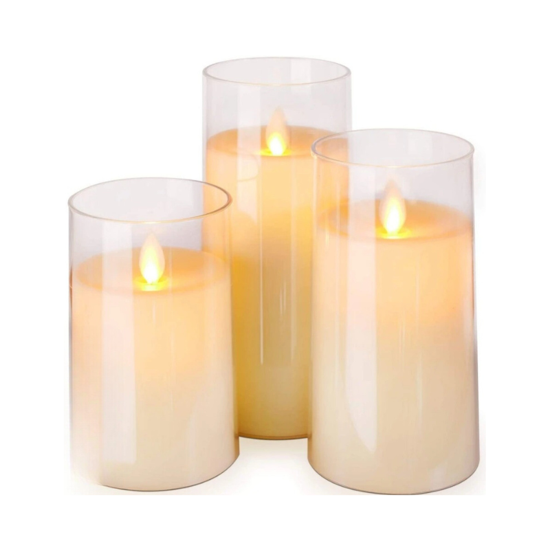 Elegant Ambient Glow LED- Candle Lights for Home Décor