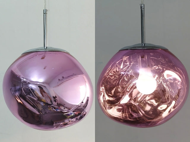 Lavelle Hanglamp met Glanzend Lava-effect