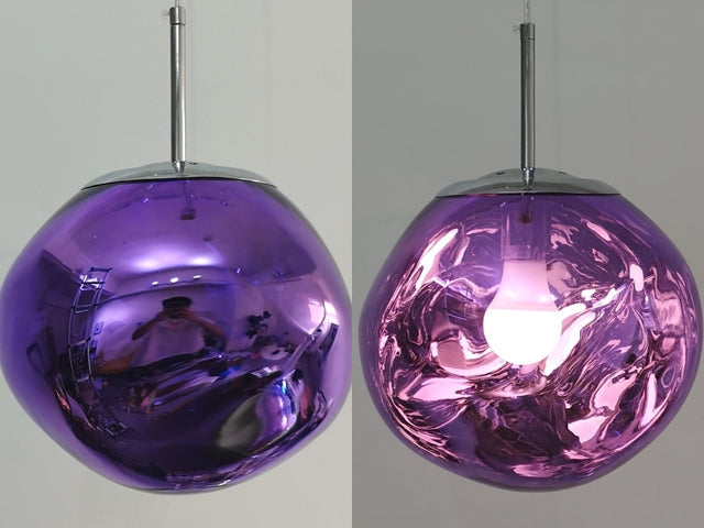 Lavelle Hanglamp met Glanzend Lava-effect