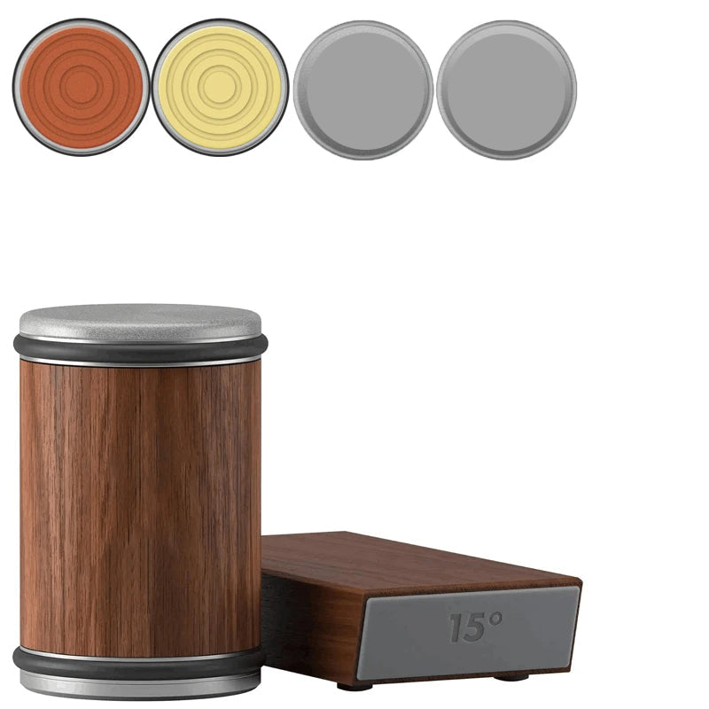 2-in-1 Rolling Knife Sharpener Dual-Angle Edge Tool with Magnetic Knife Holder