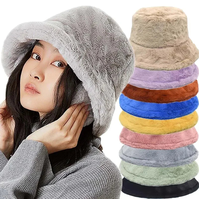 Women’s Autumn Cozy Bucket Hat Chic Everyday Comfort