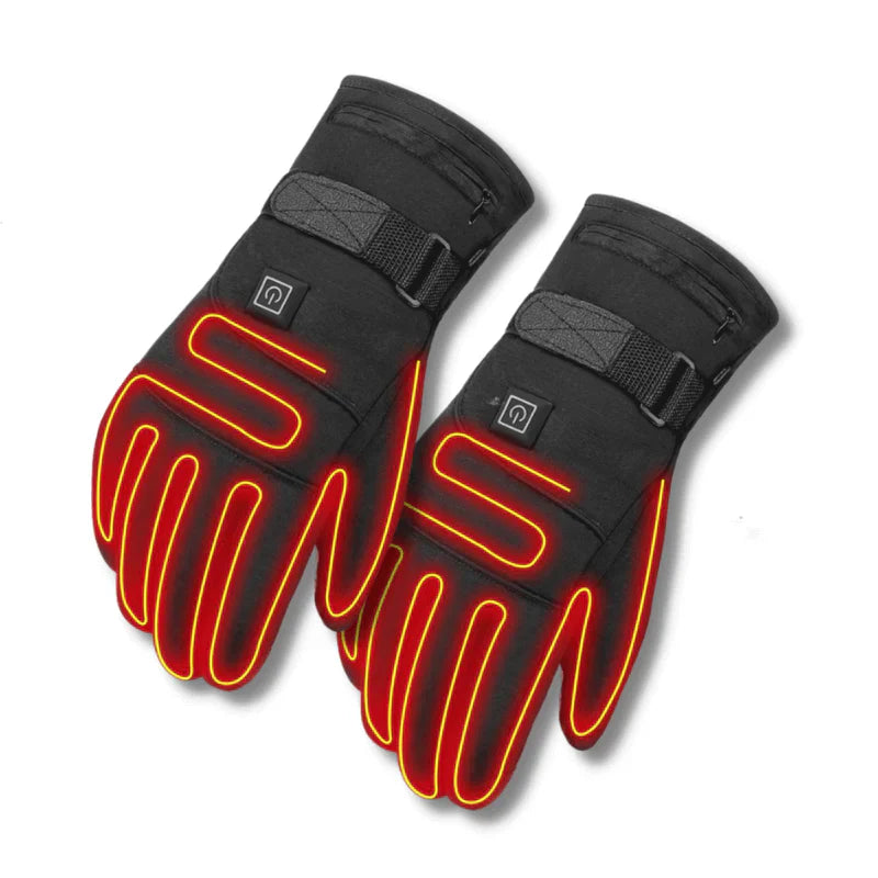 Rechargeable Heated Outdoor Gloves Waterproof Thermal Hand Warmers