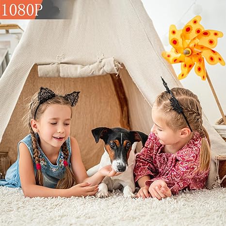 Compact Wireless Security Camera 1080P Indoor Outdoor WiFi Monitoring