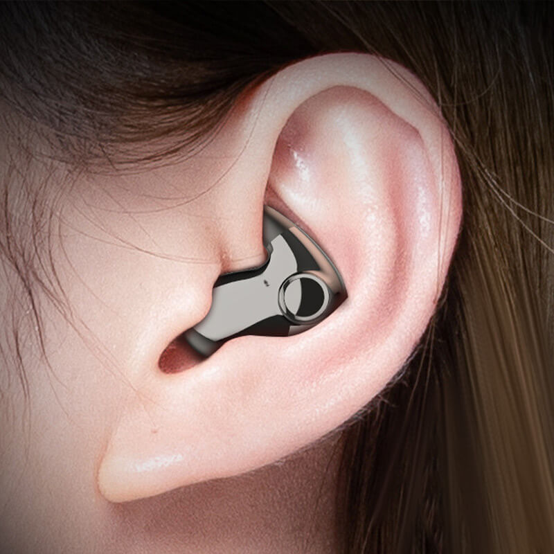Bluetooth headphones with night-use design and noise reduction