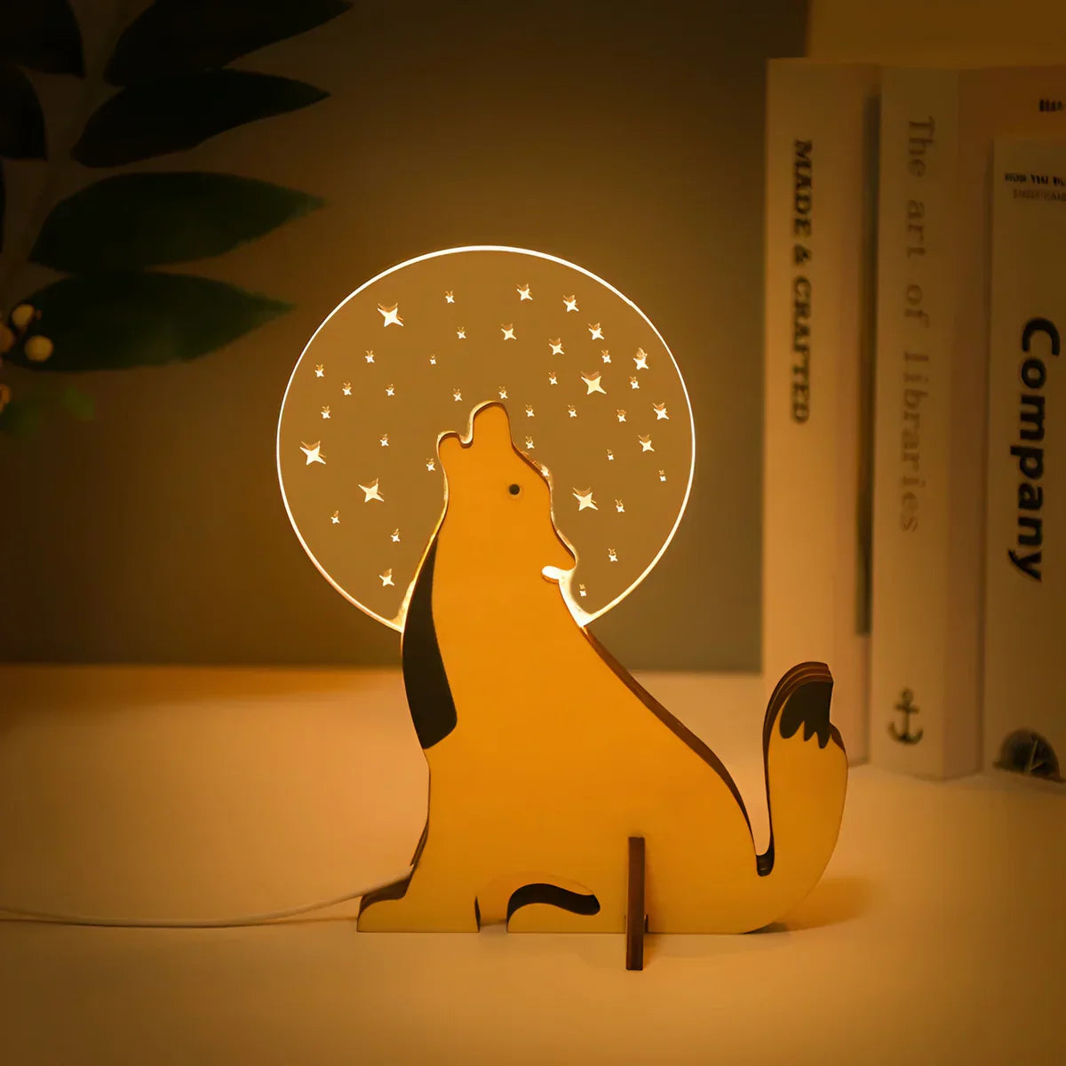 Children’s Animal Table Lamp Soft Glow Night Light