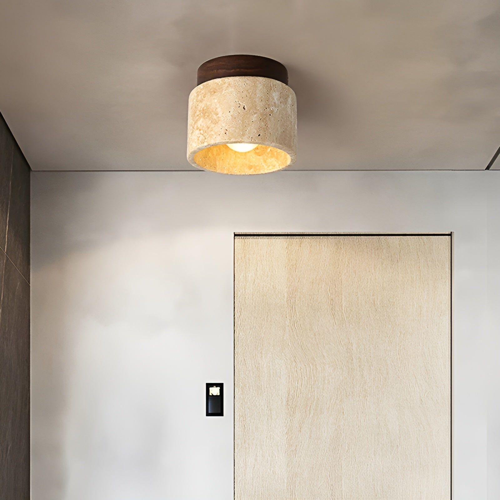 LumiTravert Natuurlijke Plafondlamp