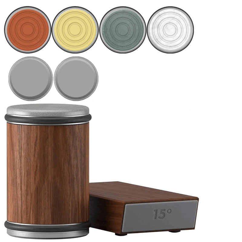 2-in-1 Rolling Knife Sharpener Dual-Angle Edge Tool with Magnetic Knife Holder